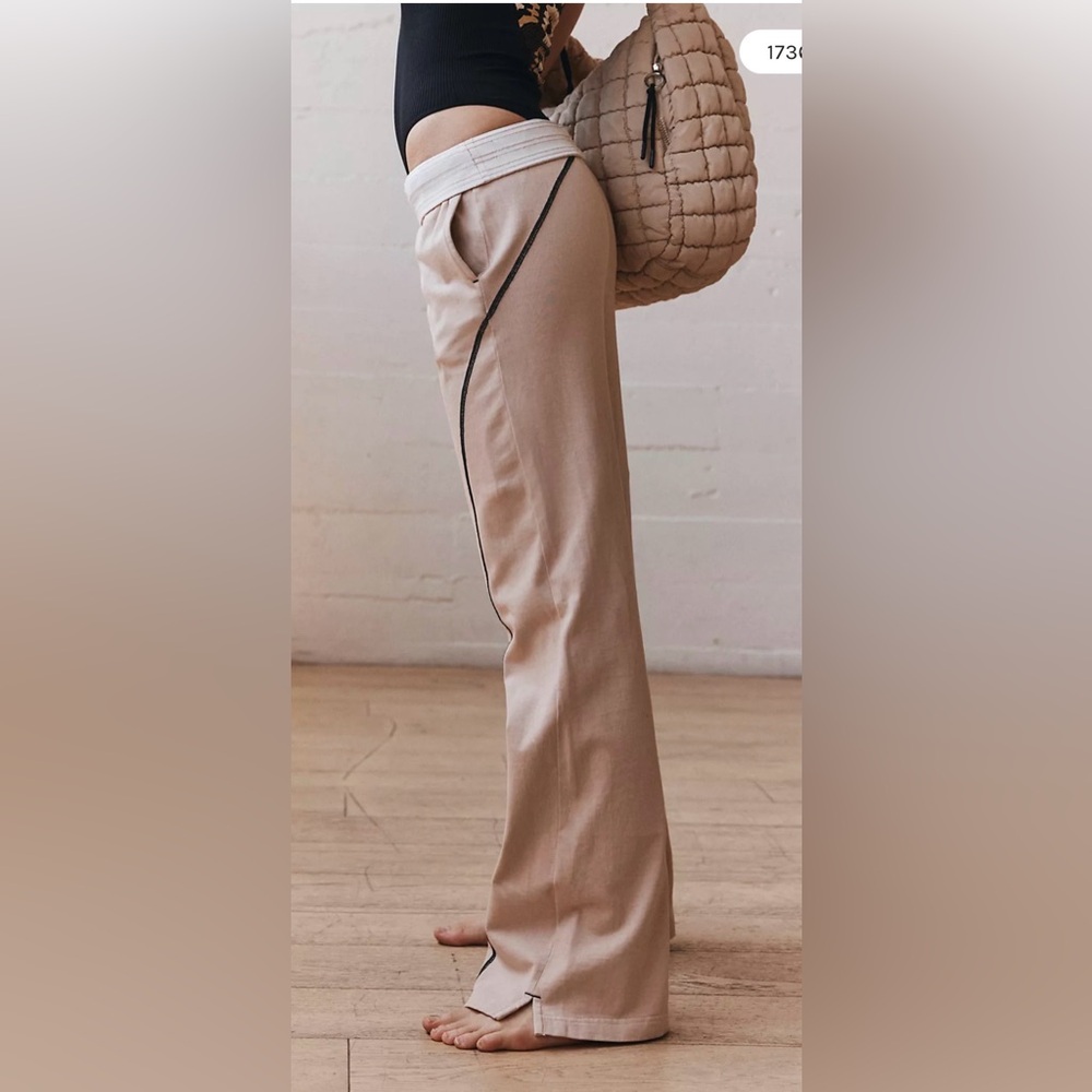 #587 Free People Post Up Pants small - Picture 4 of 11